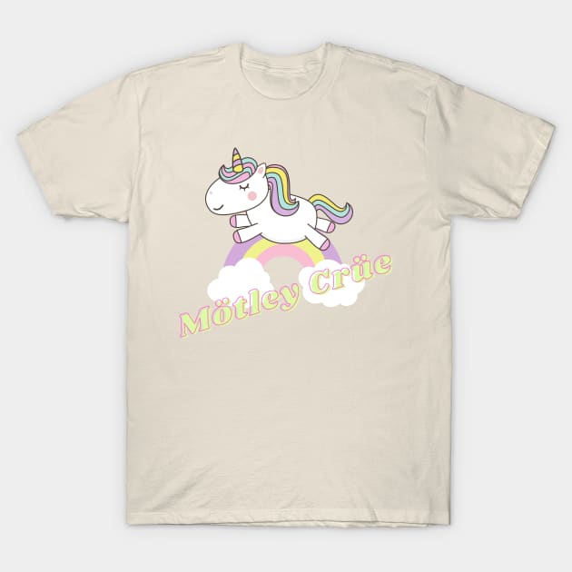 motley cure ll unicorn T-Shirt by j and r